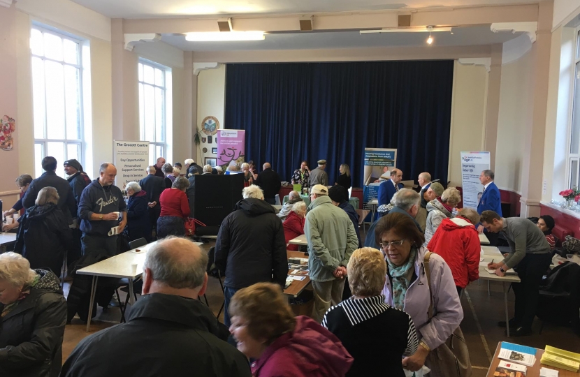 Pensioners' fair at Longton Methodist Central Hall