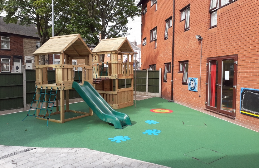 New play area opened