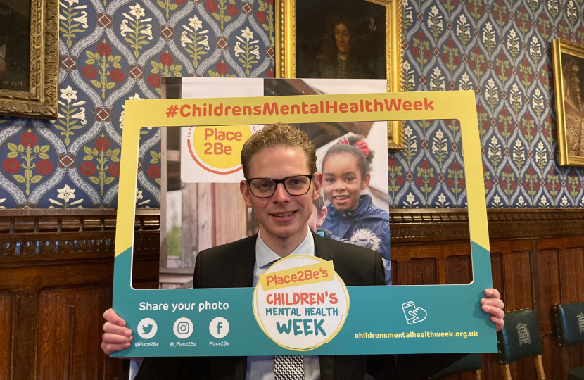 Children’s Mental Health Week 2022; Jack Brereton MP speaks out