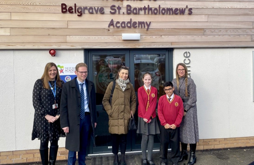 Jack BreretonJack Brereton MP welcomes intensive investment boost for schools in Stoke-on-Trent South under Government’s Levelling Up plans