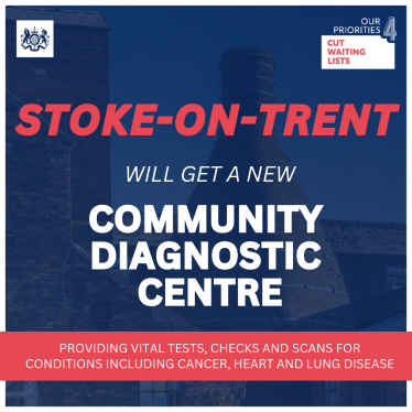 Stoke-on-Trent Community Diagnostic Centre graphic